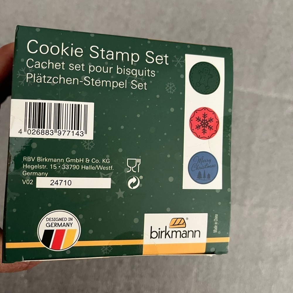 Birkmann Cookie Stamp Set - Picture 6 of 6
